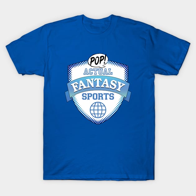 Actual Fantasy Sports Logo T-Shirt by PanelsOnPages